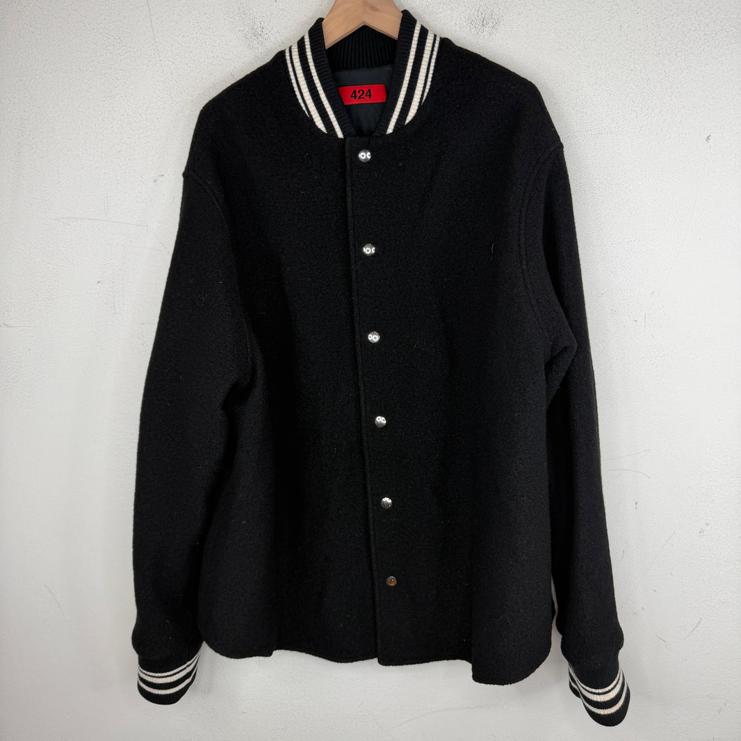 424 Wool Encyclopedia Varsity Jacket