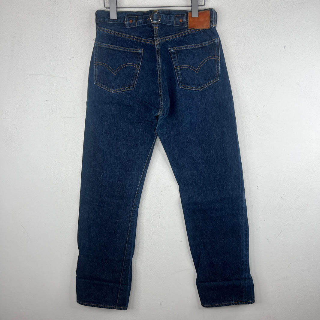 Vintage Levi's LVC 201xx Selvedge Buckleback Jeans