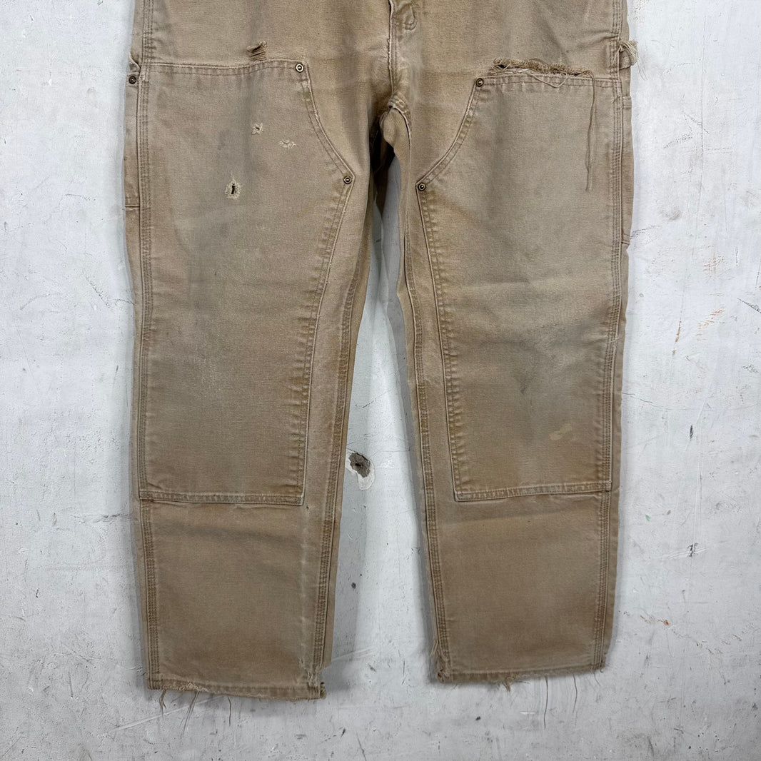 Vintage Carhartt Smoked Beige Double Knees