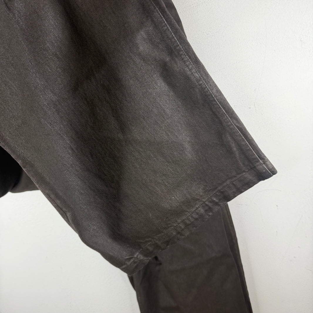 Entire Studios Waxed Baggy Jeans