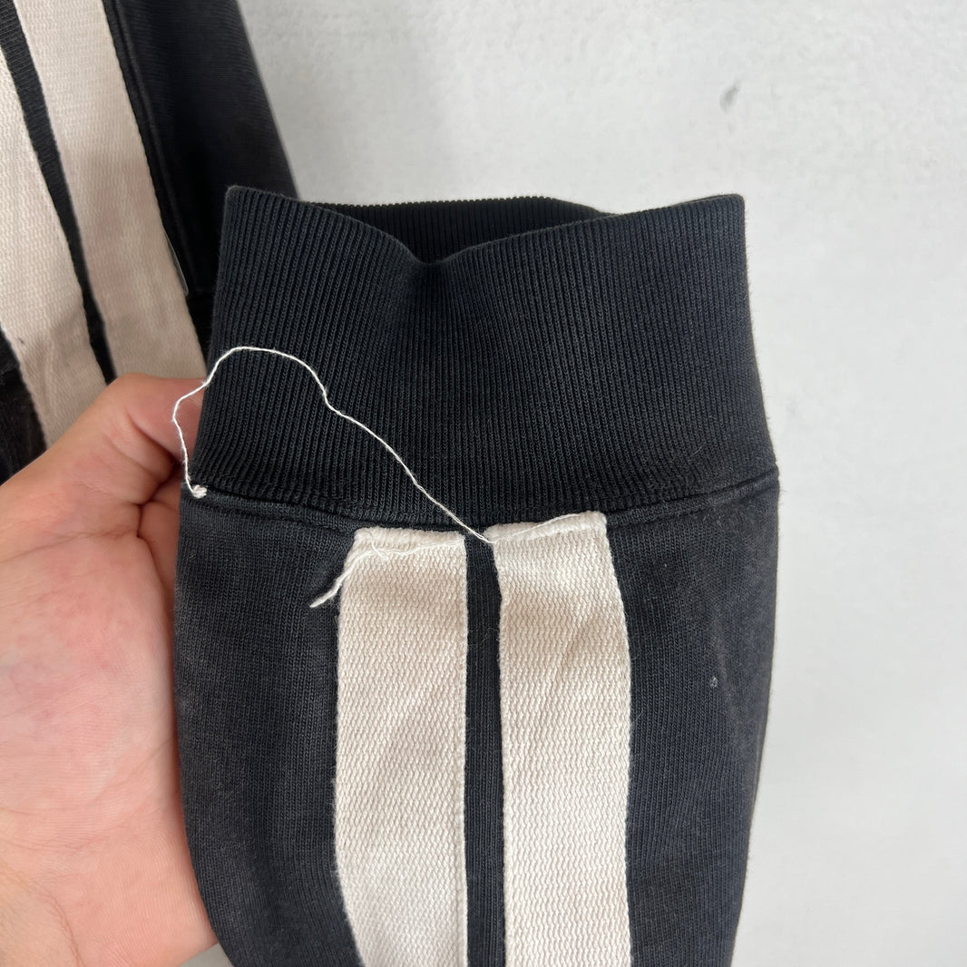 424 Academy Crest Striped Zip Hoodie
