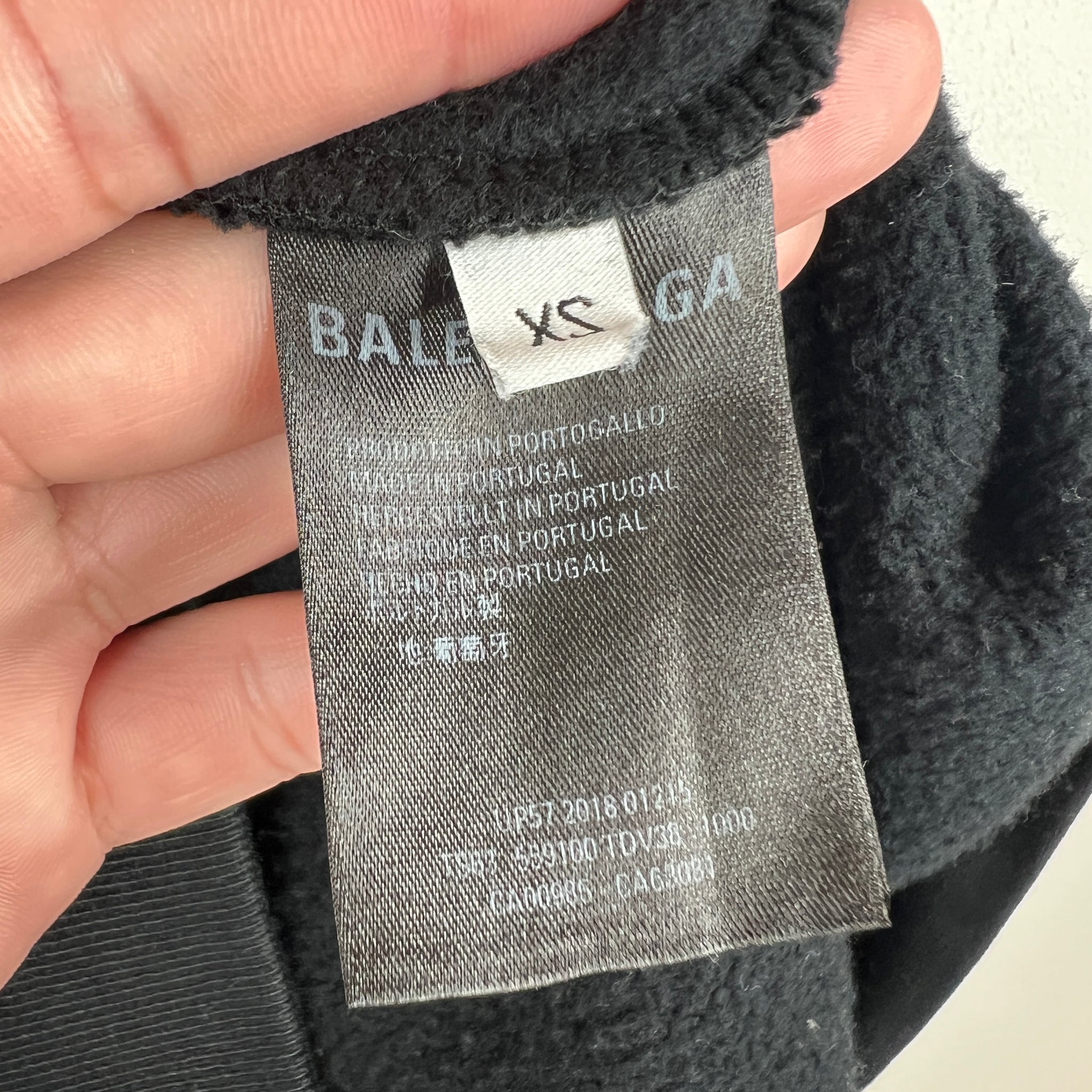Balenciaga Speedhunters Oversized Zip Up Hoodie