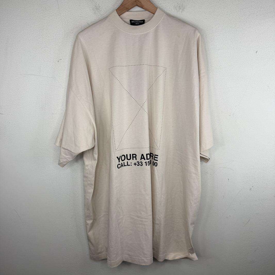 Balenciaga Your Ad Here T-Shirt