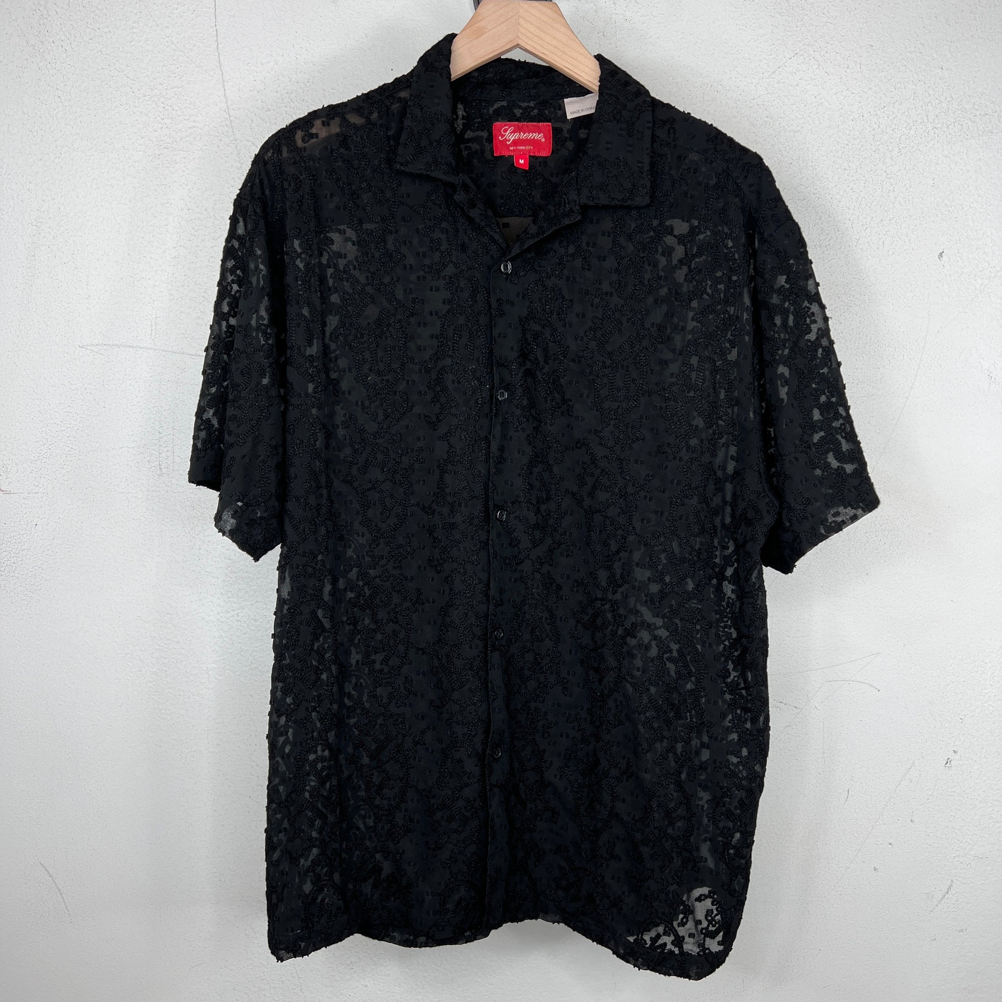 Supreme Chainstitch Chiffon Shirt – www.Lukes.store