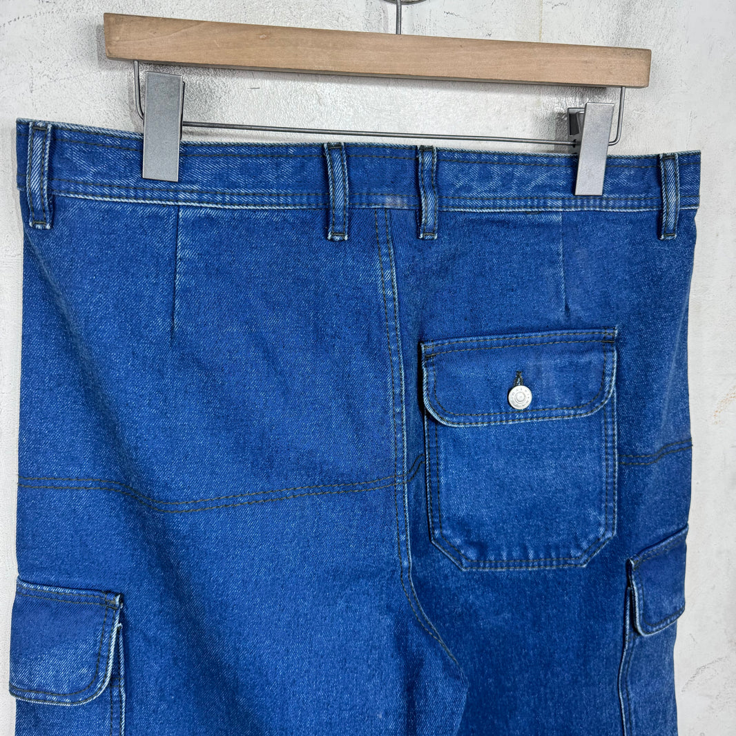 Marni Paneled Knee Cargo Jeans