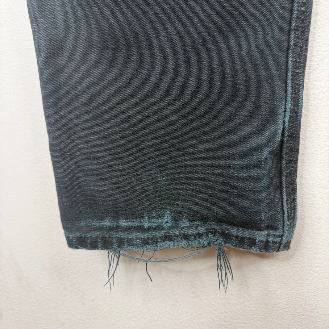 Vintage Smoked Carhartt Black Double Knee Jeans