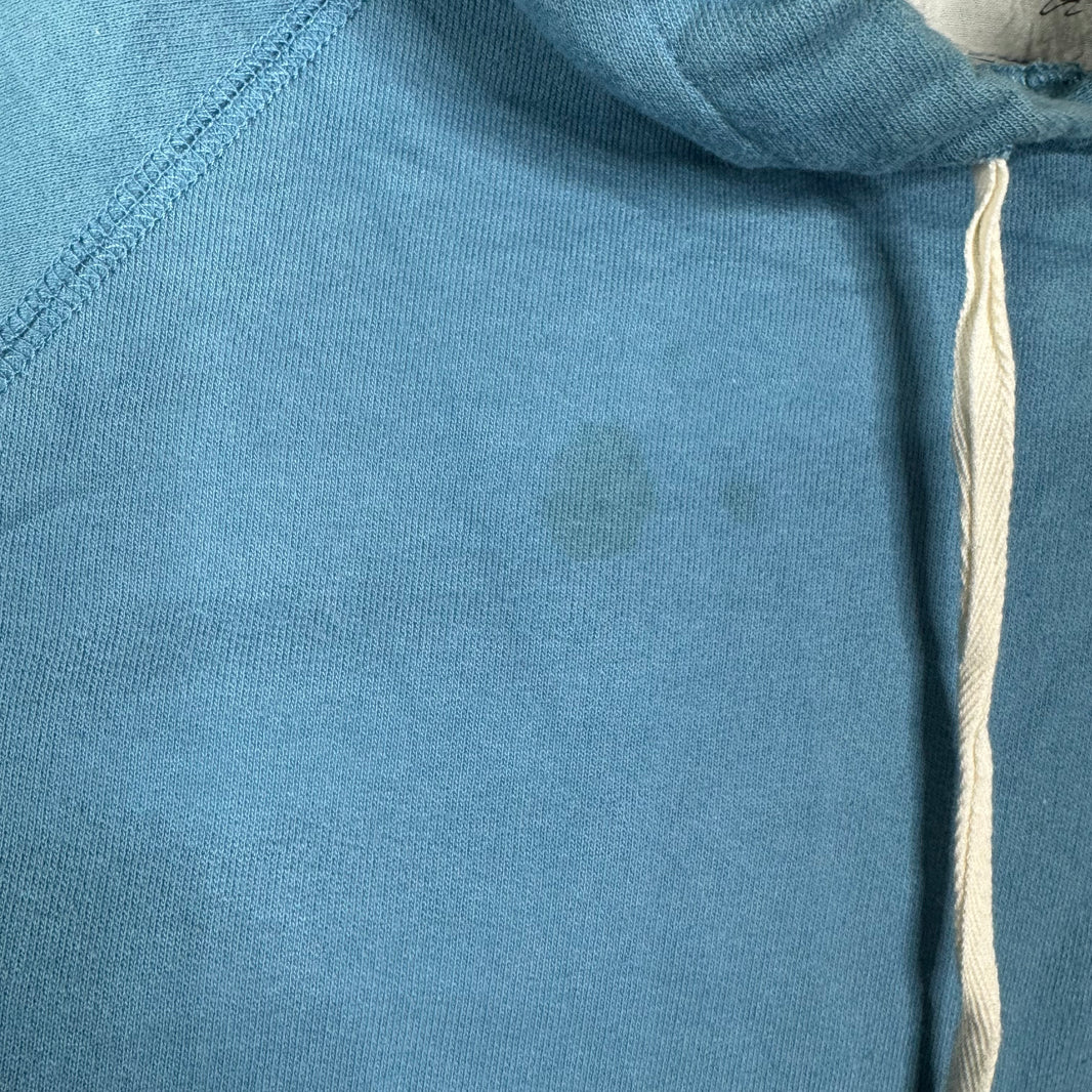 Greg Lauren FW19 Blue Striped Hoodie