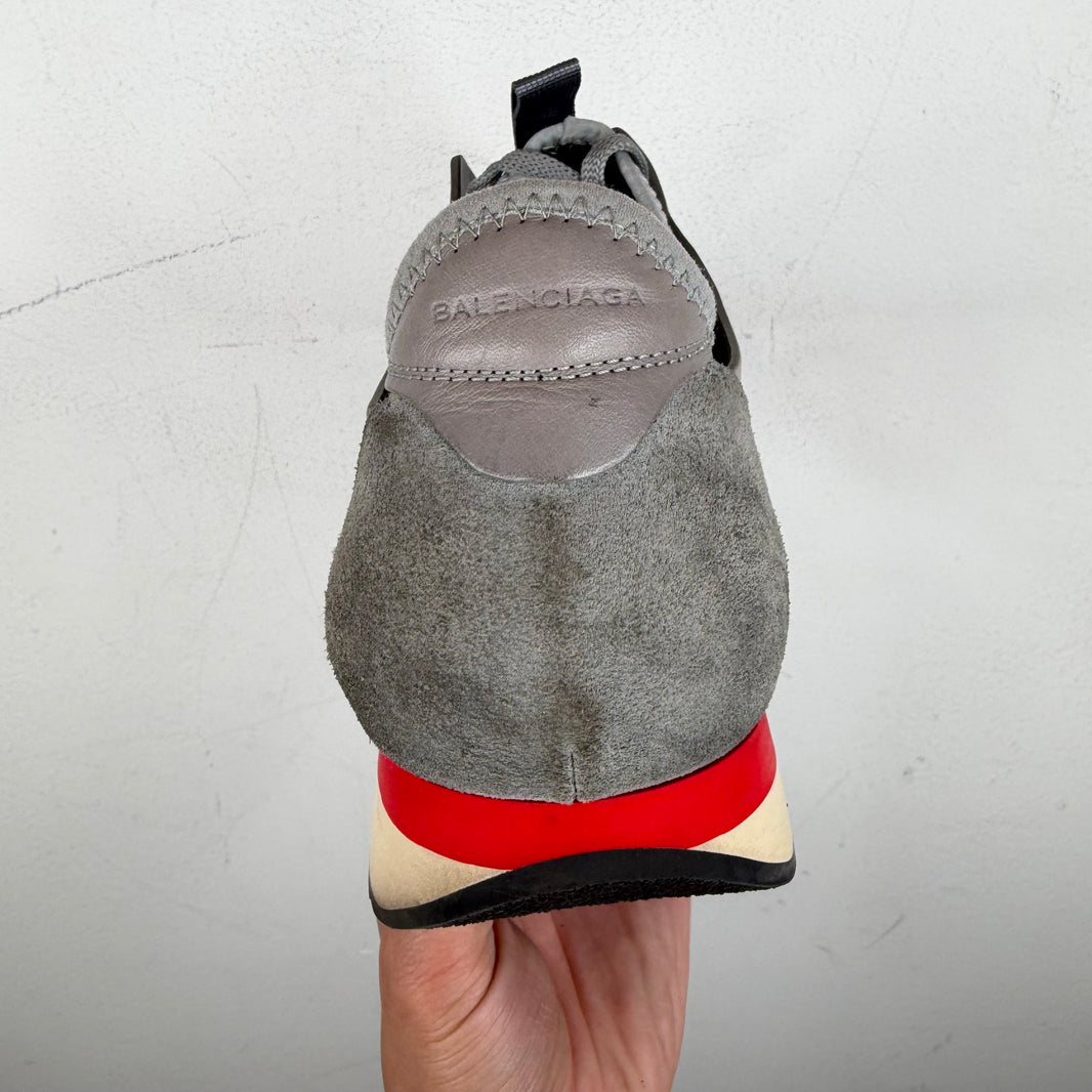 Balenciaga Gray Race Runners