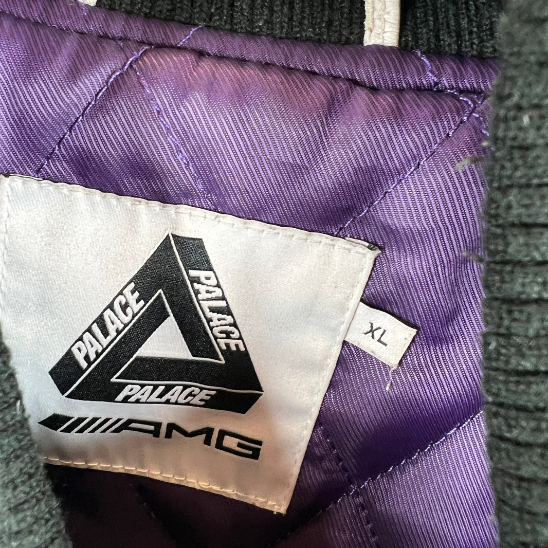 Palace AMG Leather Bomber Jacket