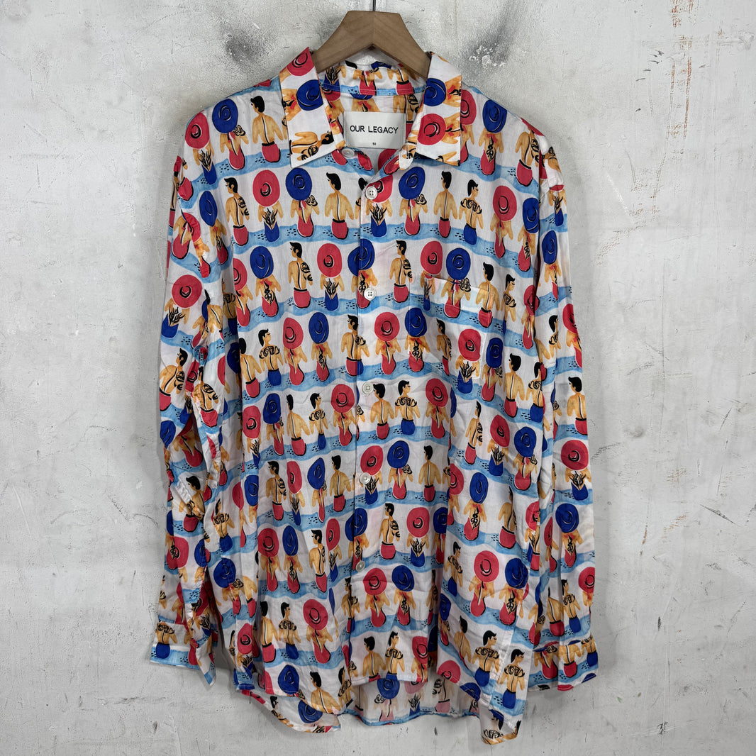 Our Legacy Patterned Beach L/S Shirt