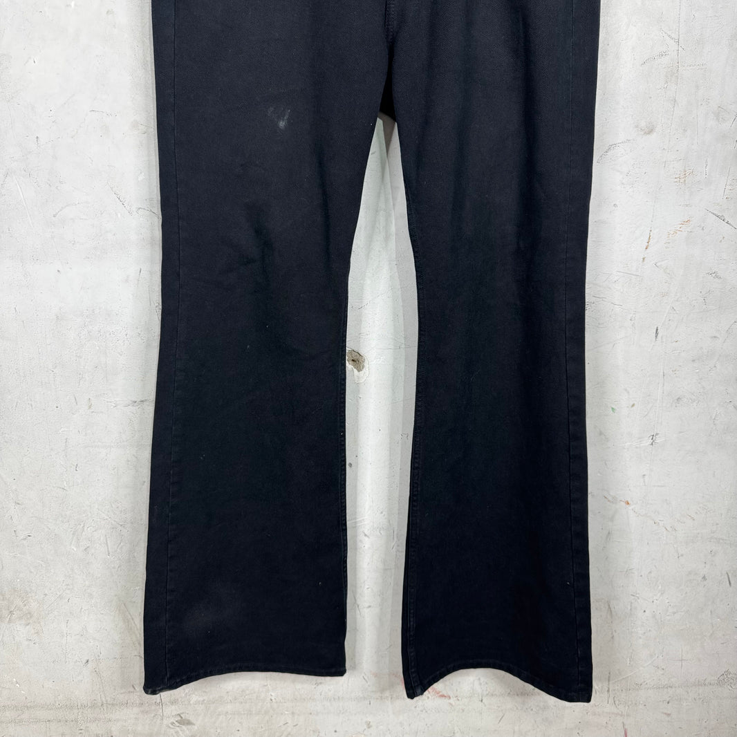 Balenciaga Garde-Robe Black Flare Jeans