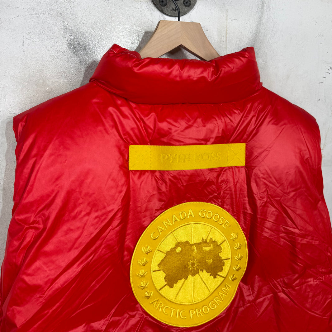 Pyer Moss x Canada Goose Red Vest