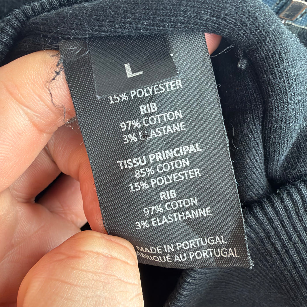Vetements Inside-Out Zip-Up Hoodie