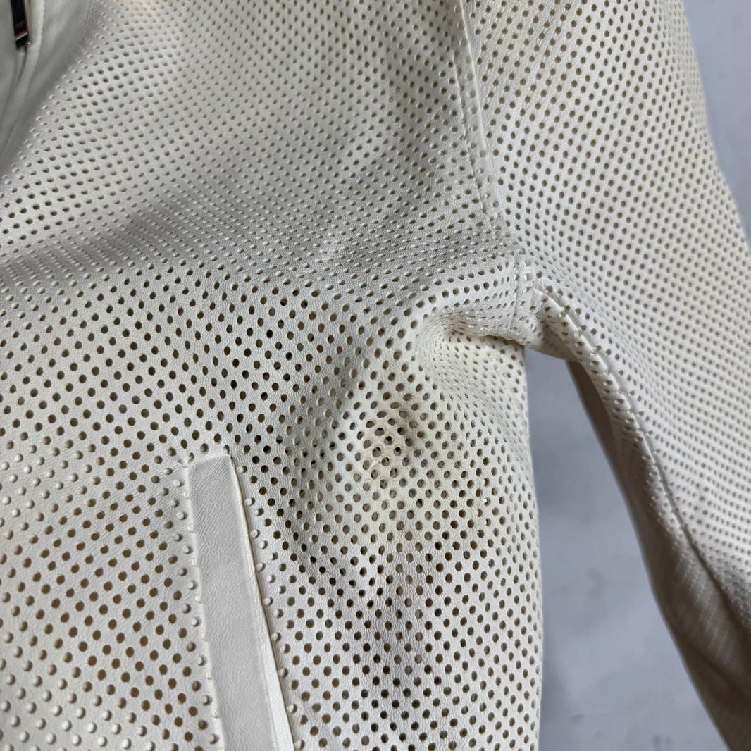 Thom Browne Perforated Leather Jacket