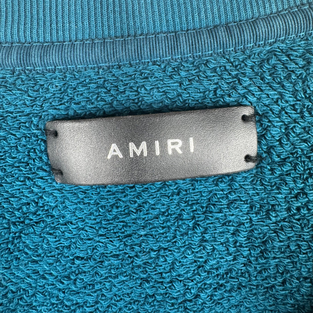 Amiri AW Collection Teal Crewneck