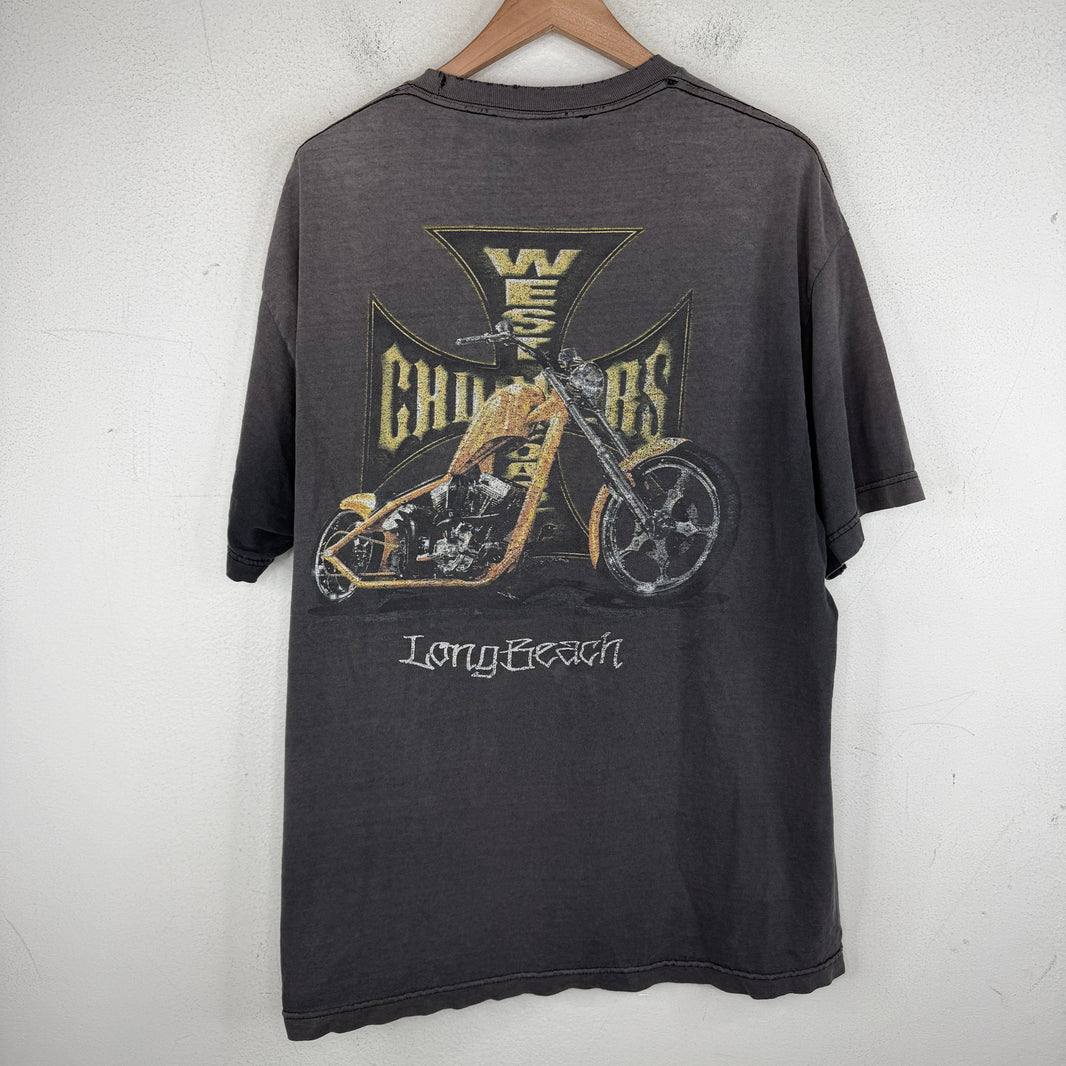 Vintage Smoked West Coast Choppers Motorcycle T-Shirt