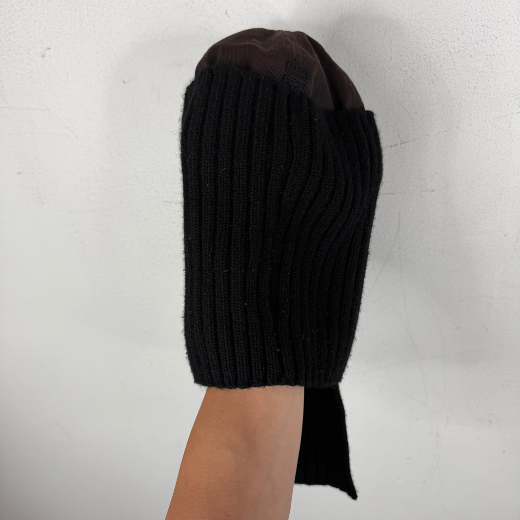 Givenchy Knitted Ski Mask Hybrid Hat