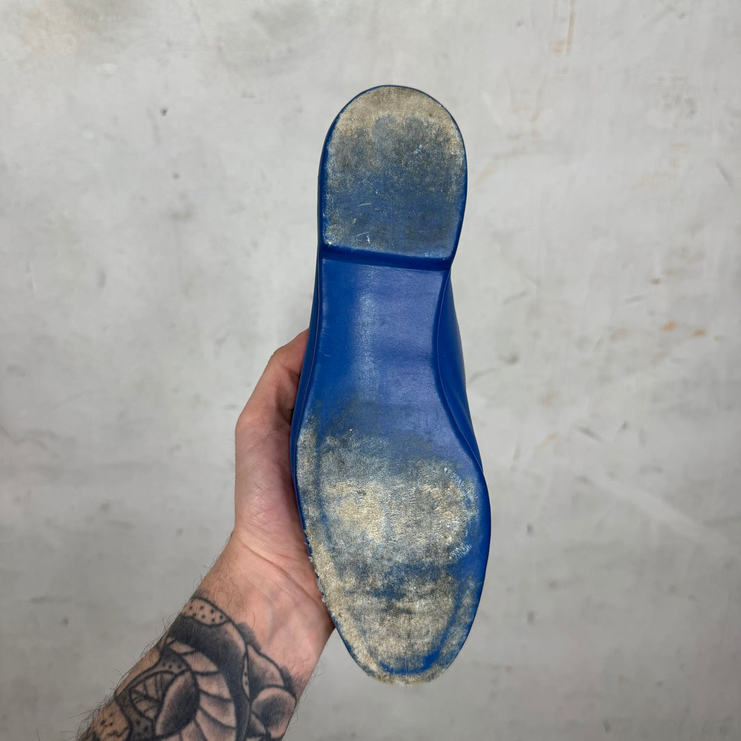 Belgian Shoes Blue/White