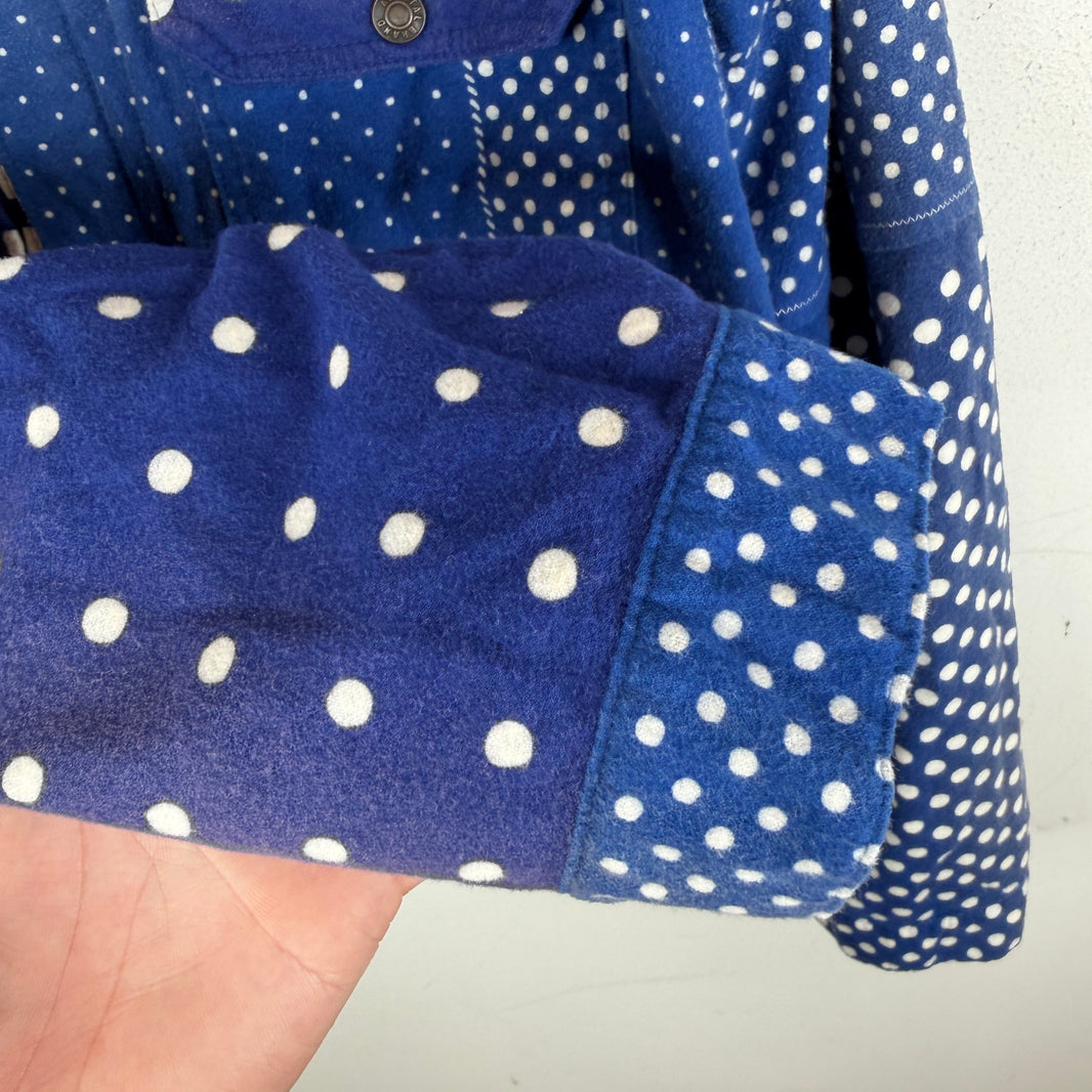 Kapital Blue Paisley Reversible Shirt