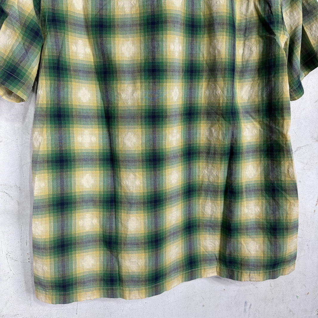 RRL Plaid Aztec Shirt