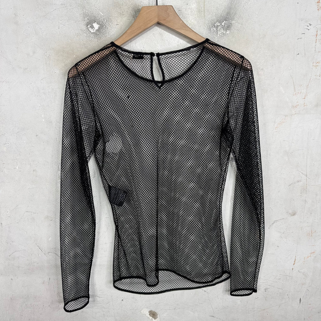 Saint Laurent Mesh L/S T-Shirt
