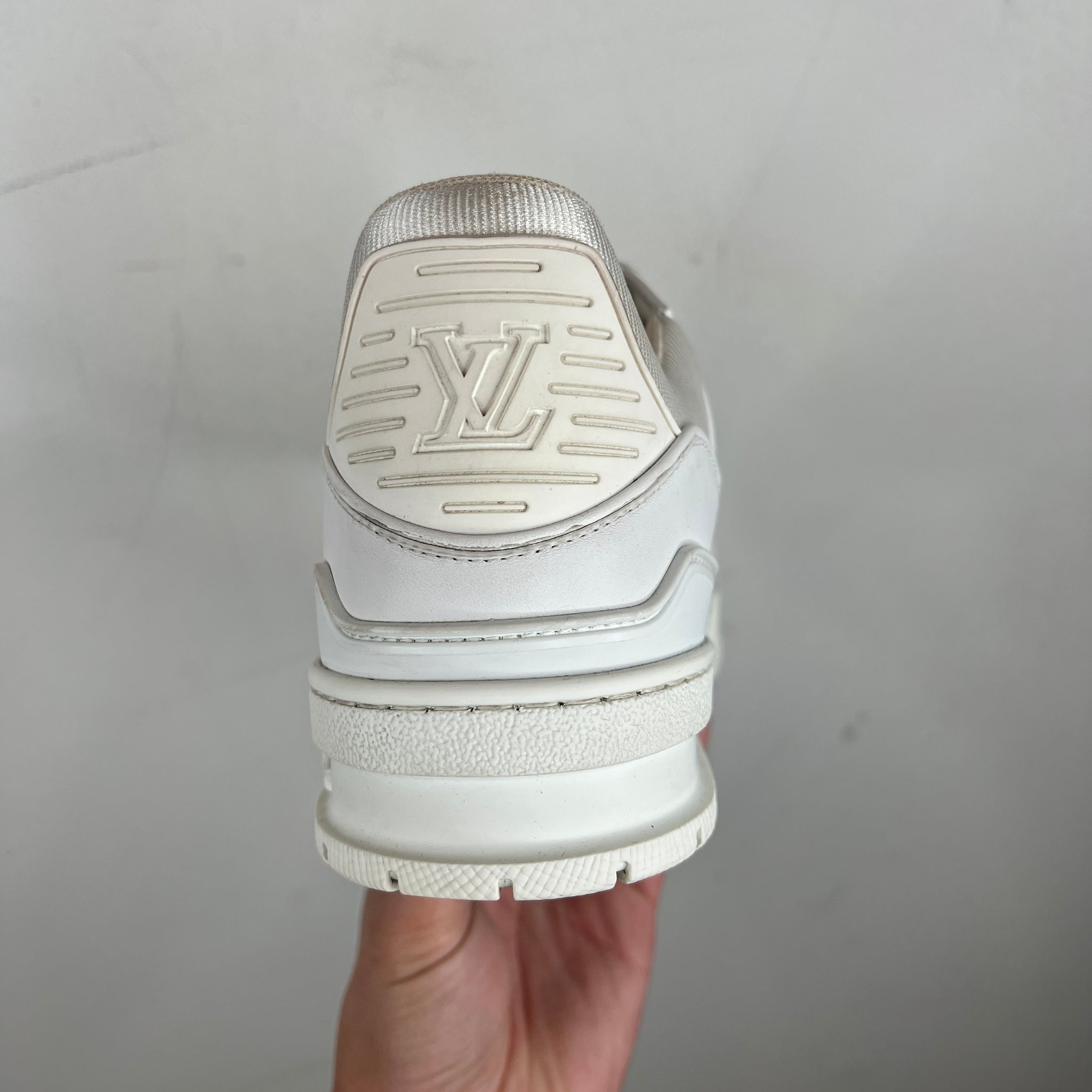 Louis Vuitton White Trainer Lows