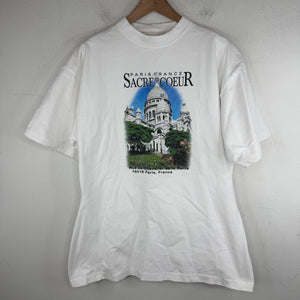 Balenciaga White Sacre Coeur T-Shirt