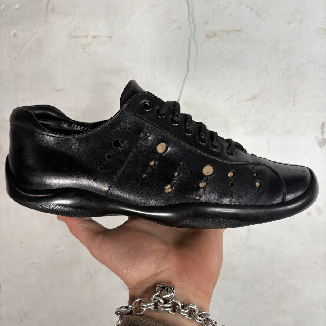 Prada Punch-Hole Trainers