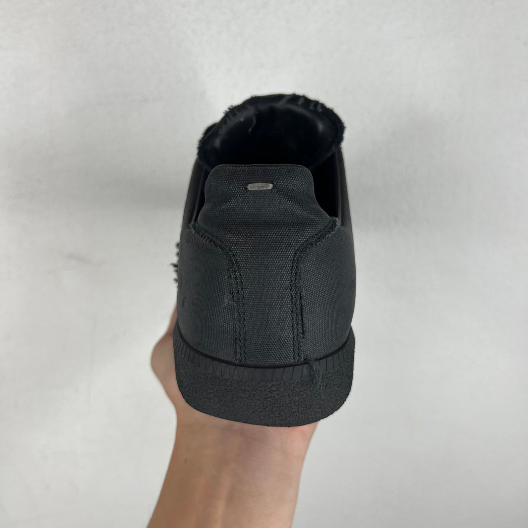 Margiela Black Canvas Replica Sneakers