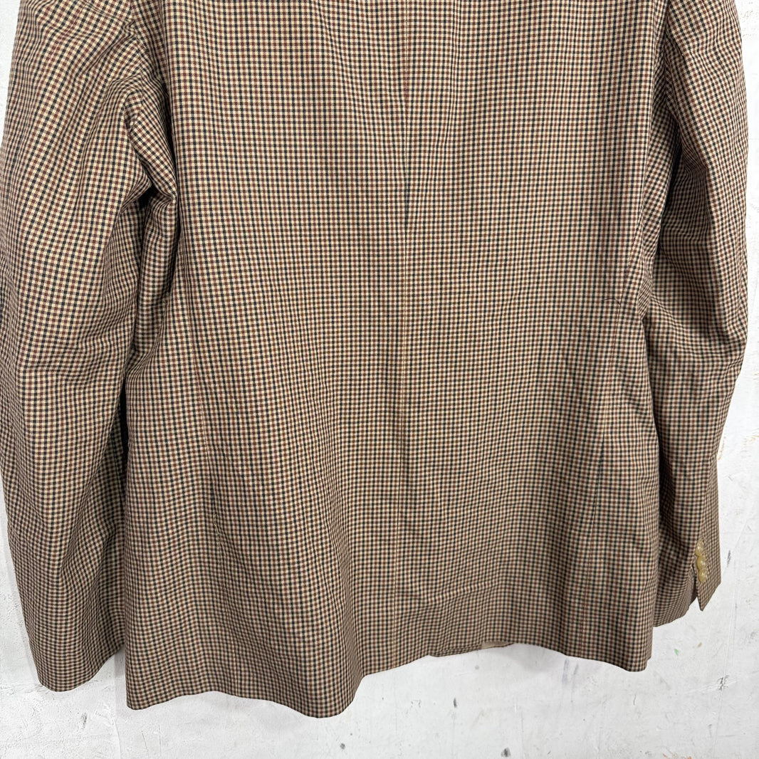 Walter Van Beirendonck Plaid Blazer