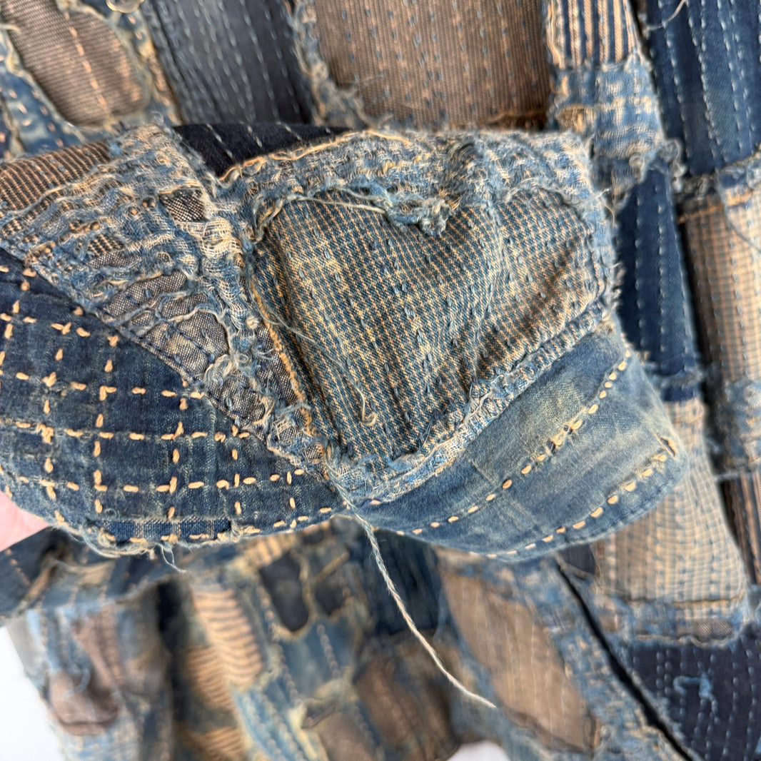 Kapital Boro Drizzler Zip Denim Jacket