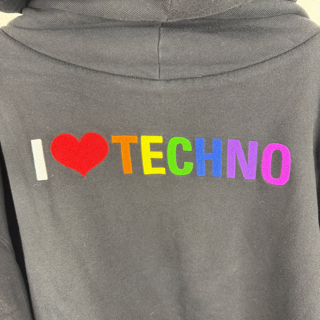 Balenciaga Double Layer I <3 Techno Hoodie
