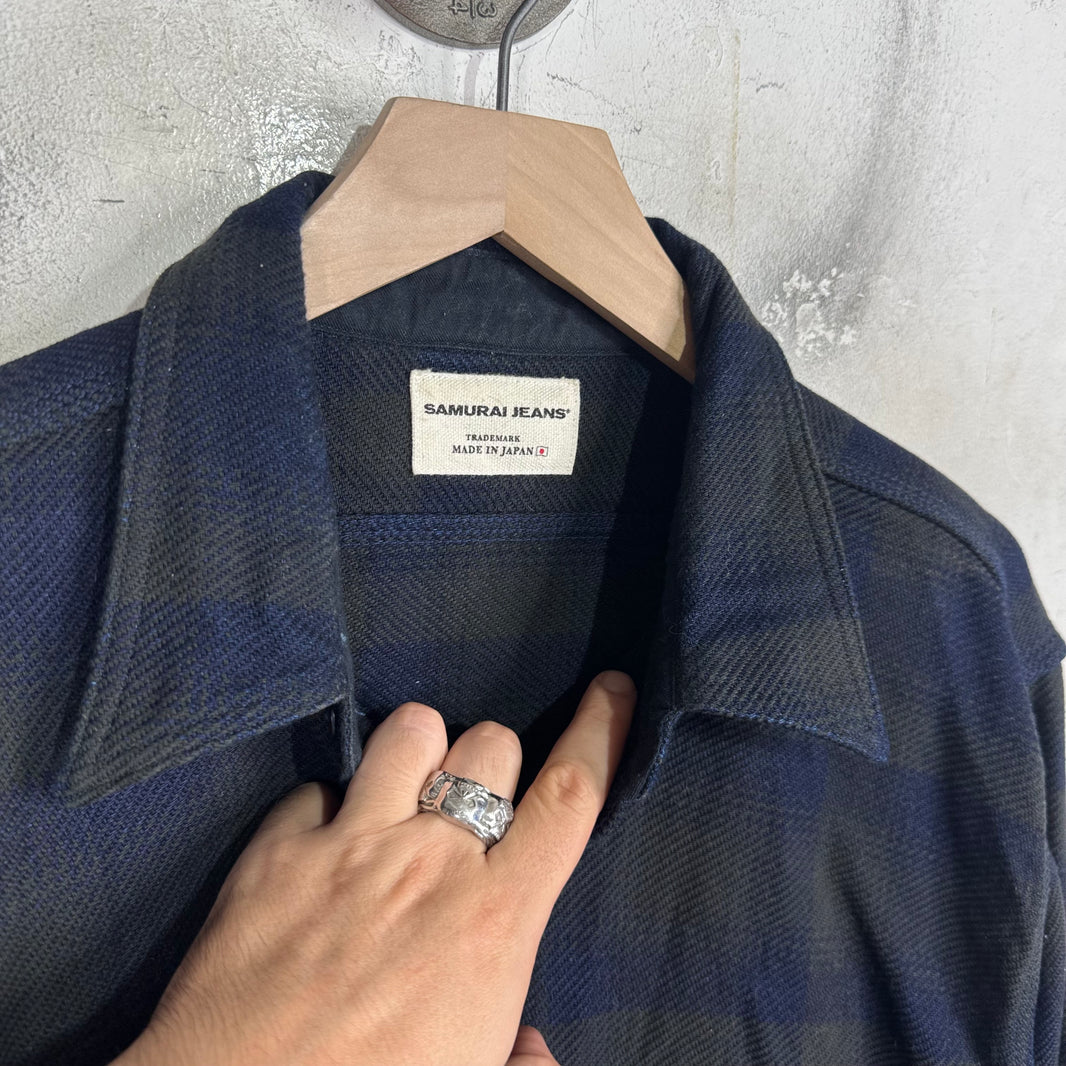 Samurai Heavy Blue Flannel