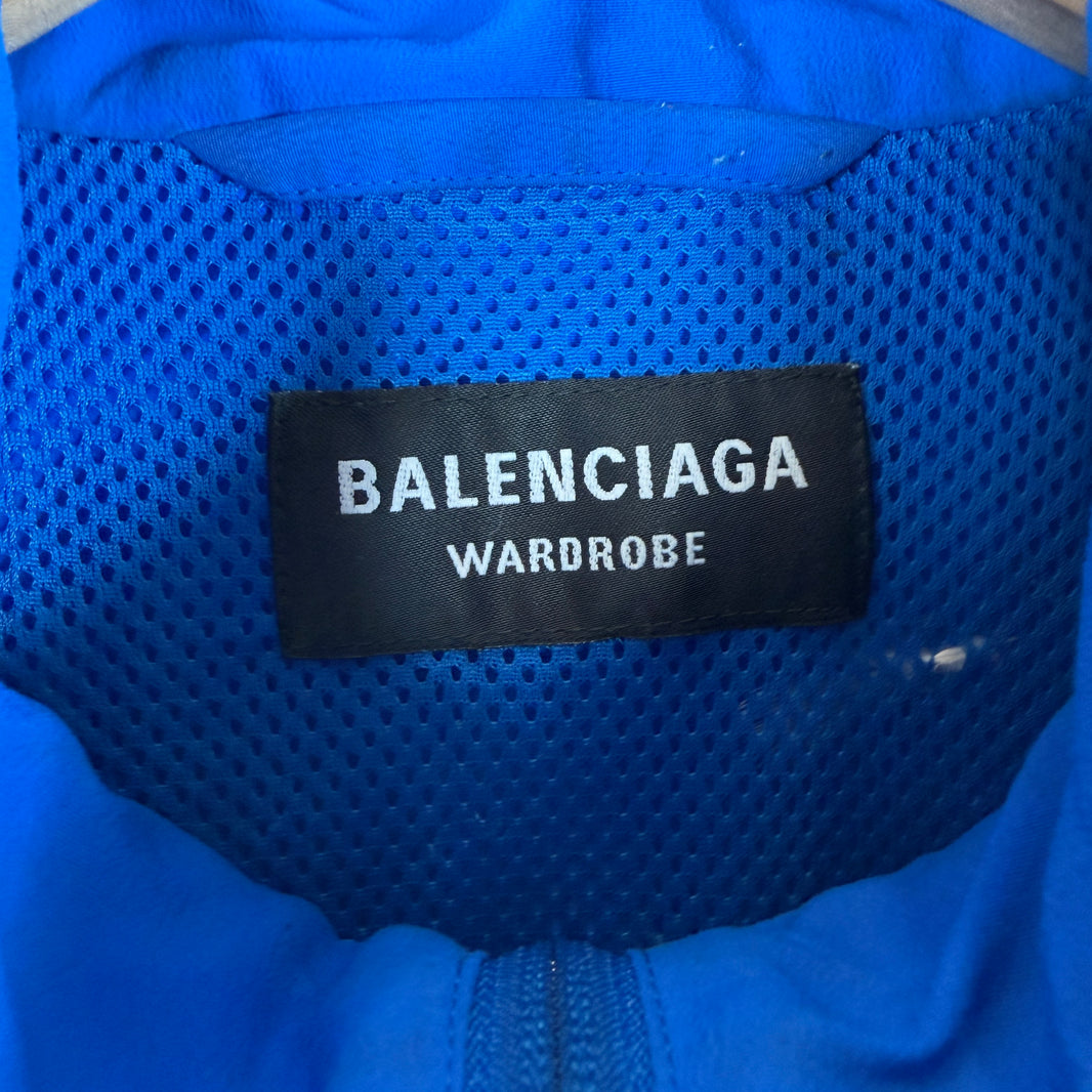 Balenciaga Sporty B Blue Track Jacket