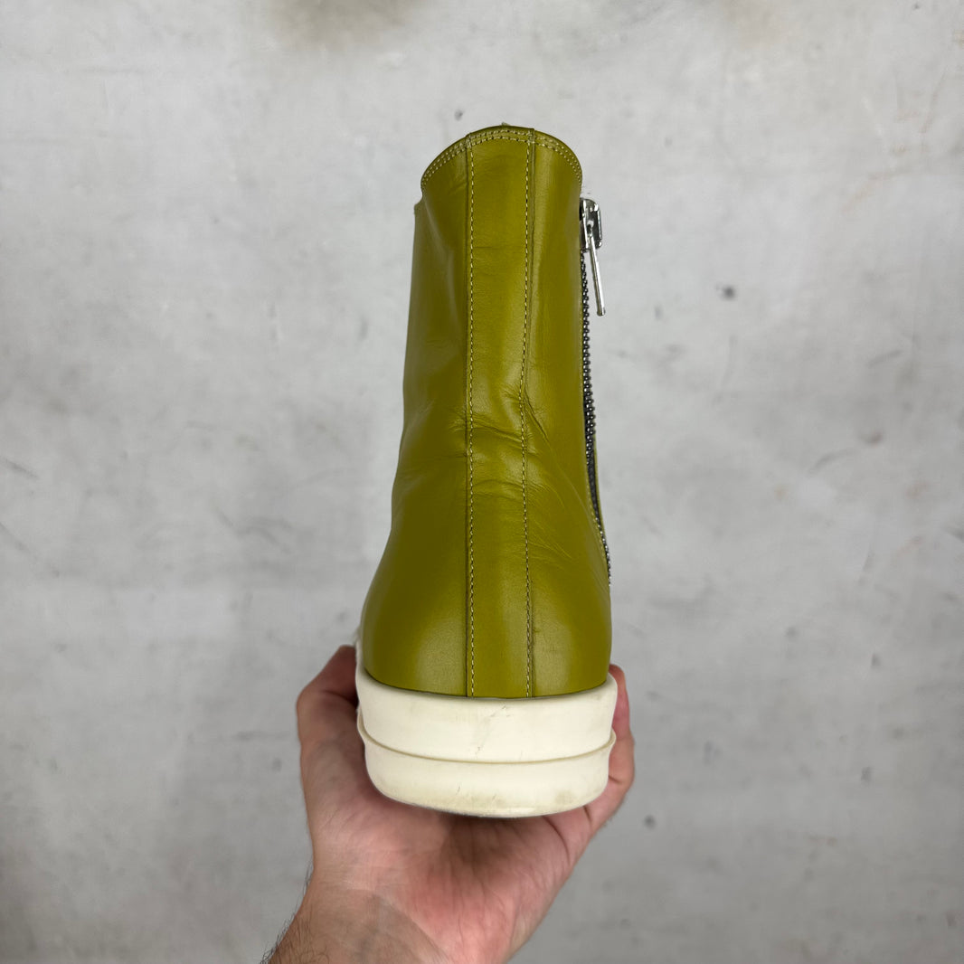 Rick Owens Acid Leather Ramone Highs