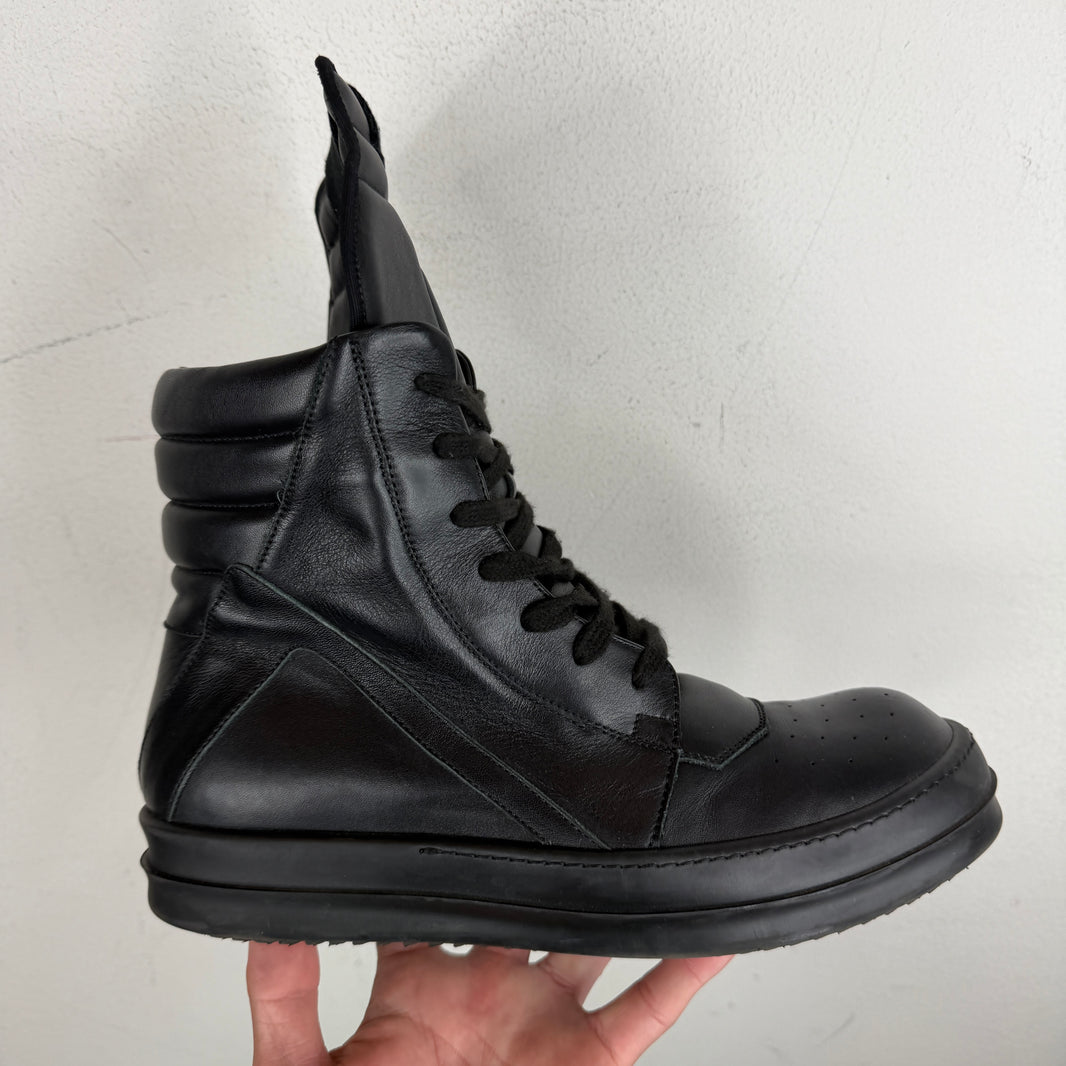 Rick Owens Triple Black Geobaskets