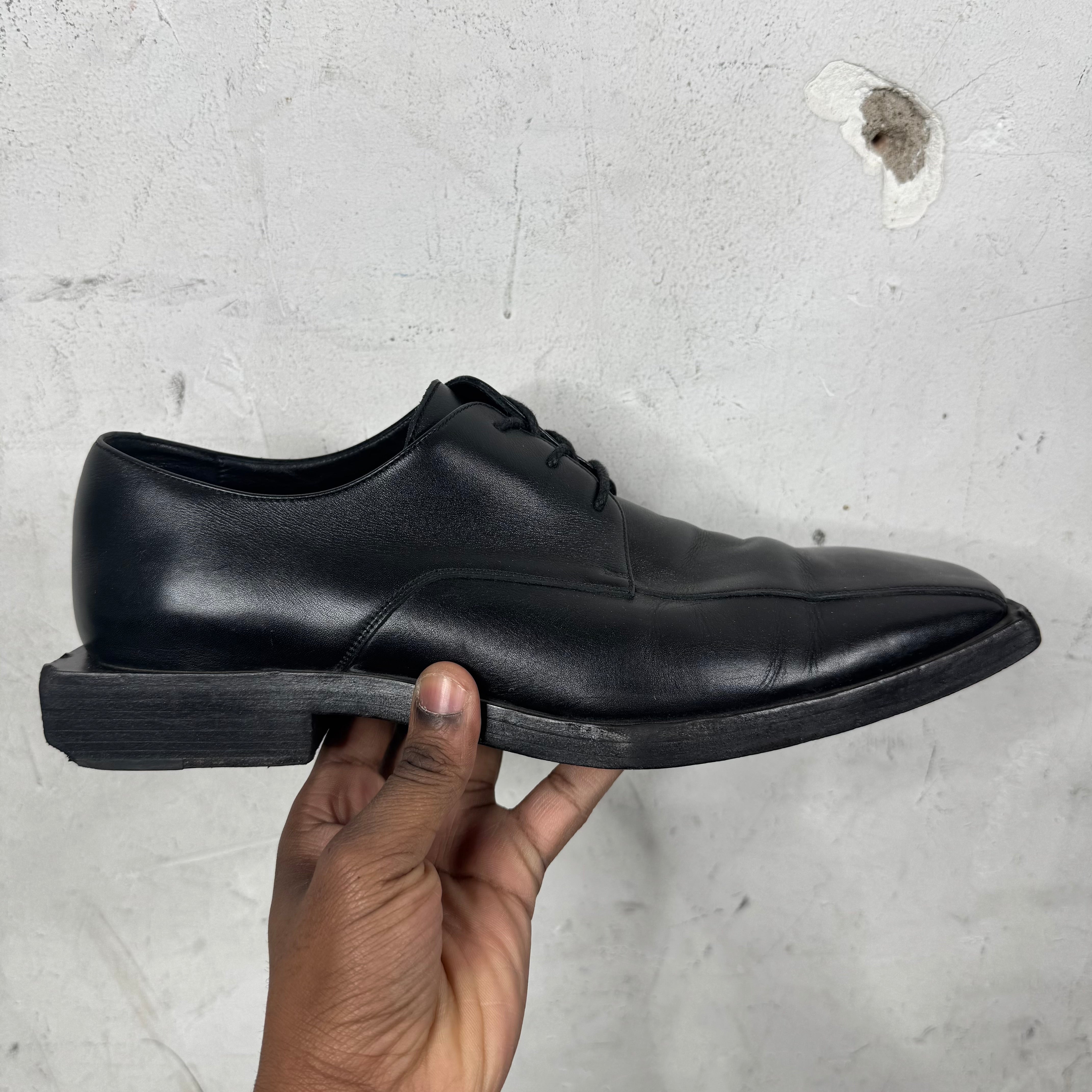 Balenciaga AW 19 Square Leather Derby's – www.Lukes.store