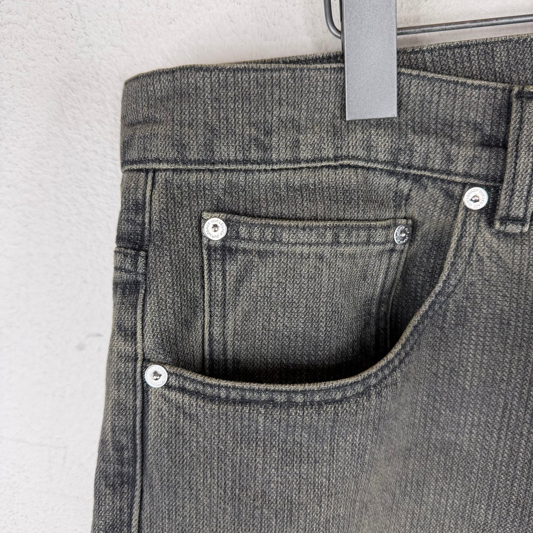 Our Legacy Gray Lined Third Cut Jeans