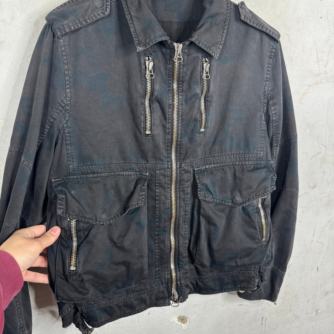 Balmain Fatigue Camo Military Parka