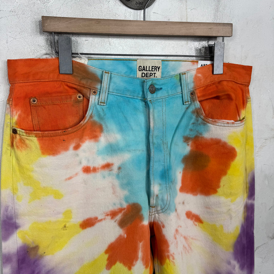 Gallery Dept Tie Dye Levi's Jeans