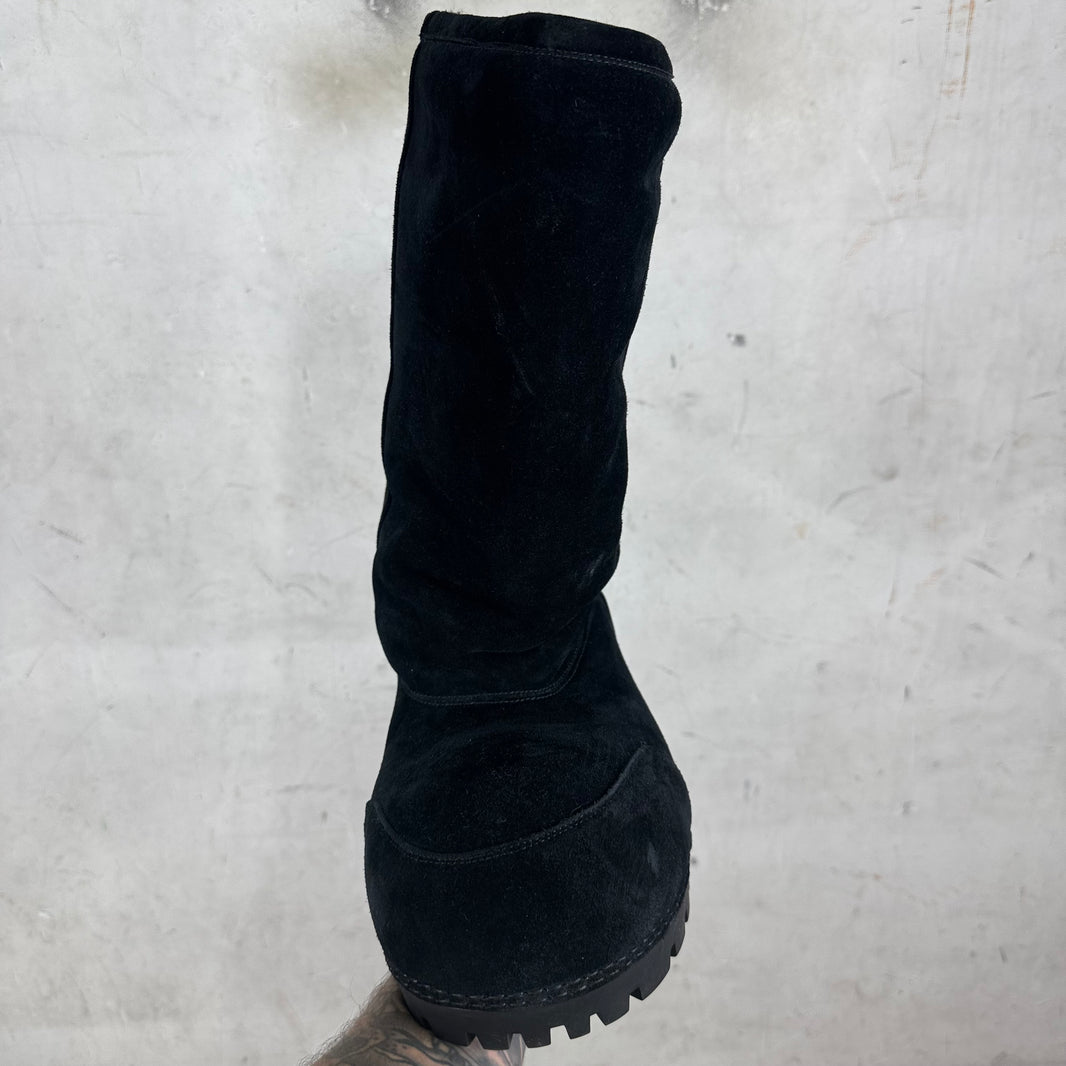 Balenciaga Suede Alaska High Boots