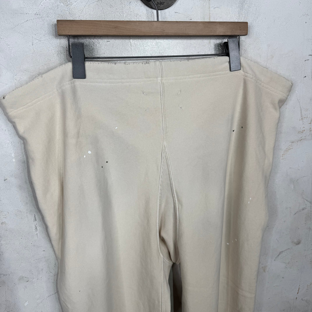Margiela Thin Beige Painter Sweatpants