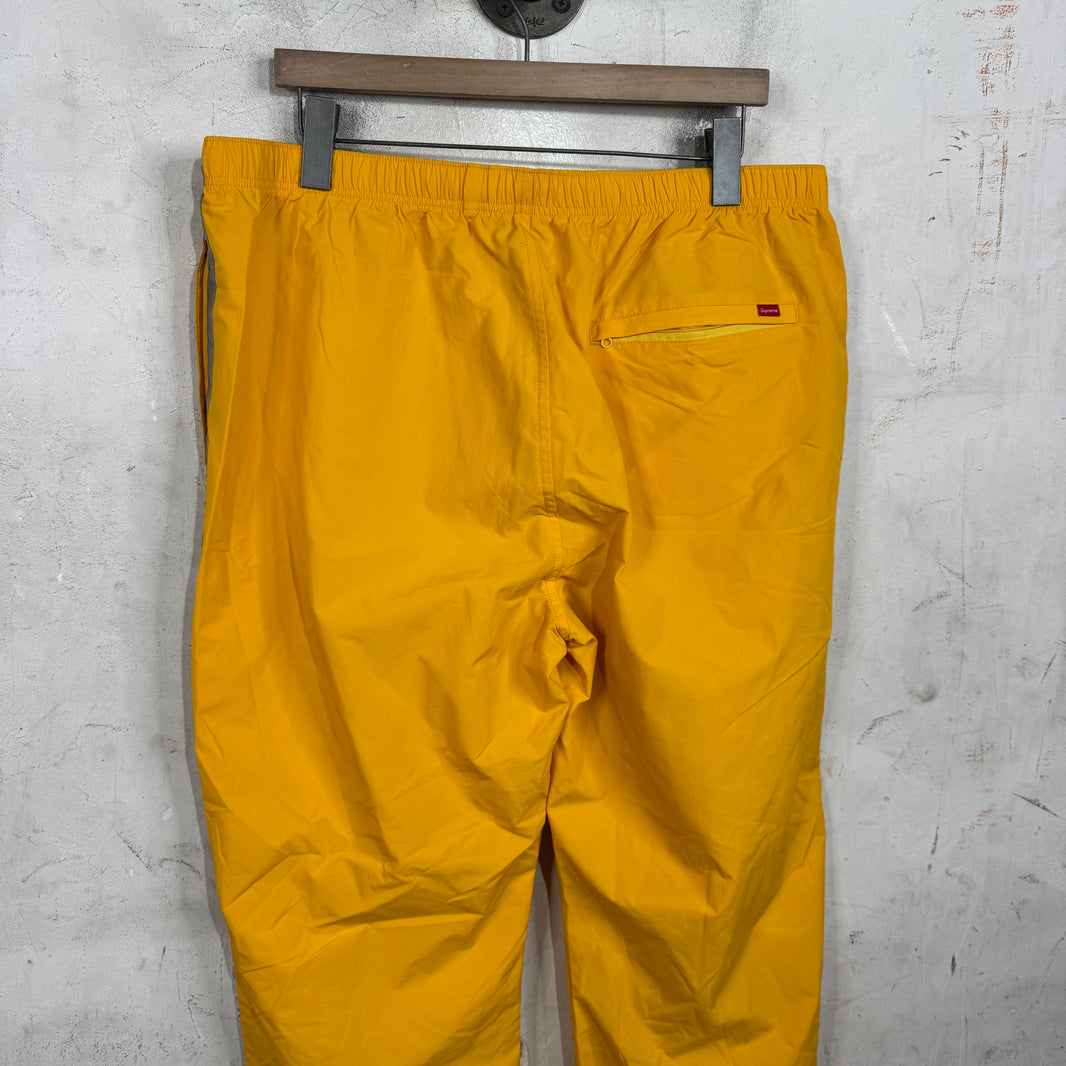 Supreme Yellow Reflective Nylon Pants