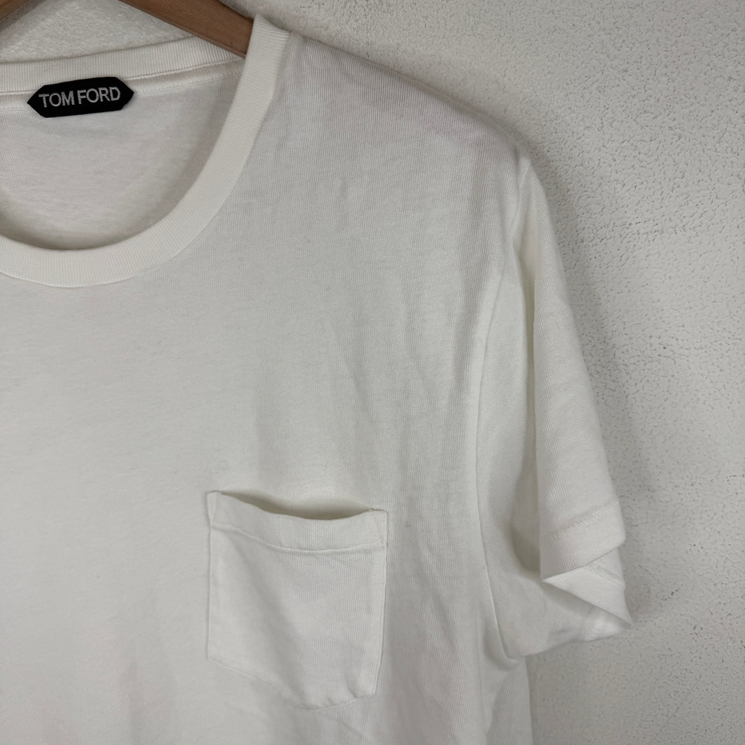 Tom Ford White Pocket T-Shirt