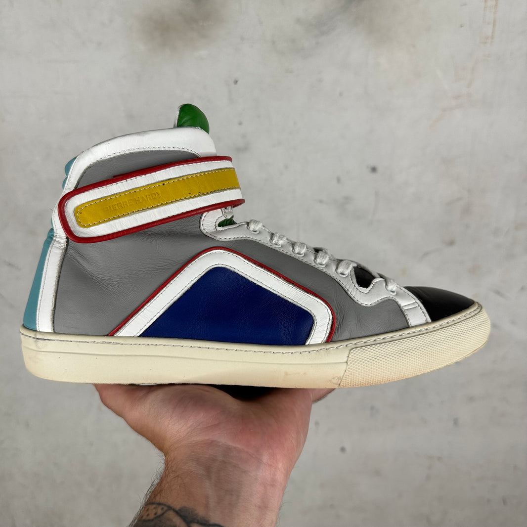 Pierre Hardy Multicolor Strapped Mid Sneakers