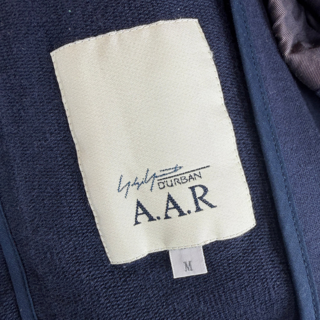 Yohji Yamamoto A.A.R. Blue Split Zip Jacket