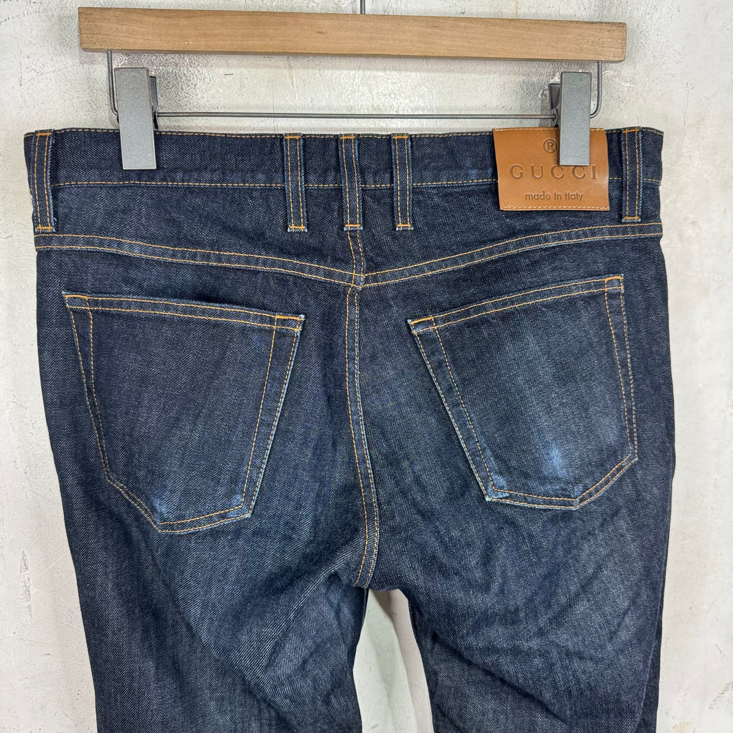 Gucci Older Era Raw Denim Jeans