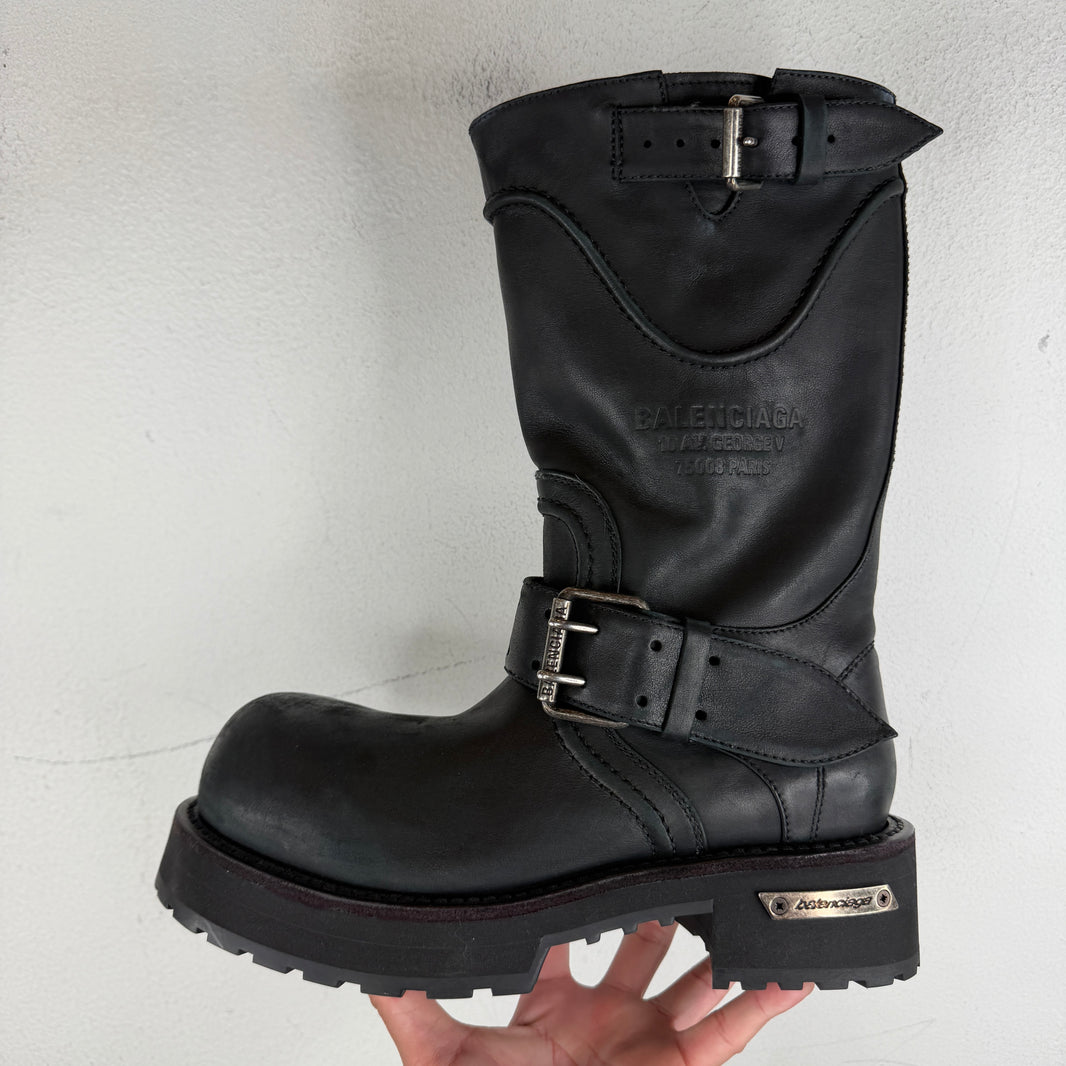 Balenciaga Venom Single Strap Boots