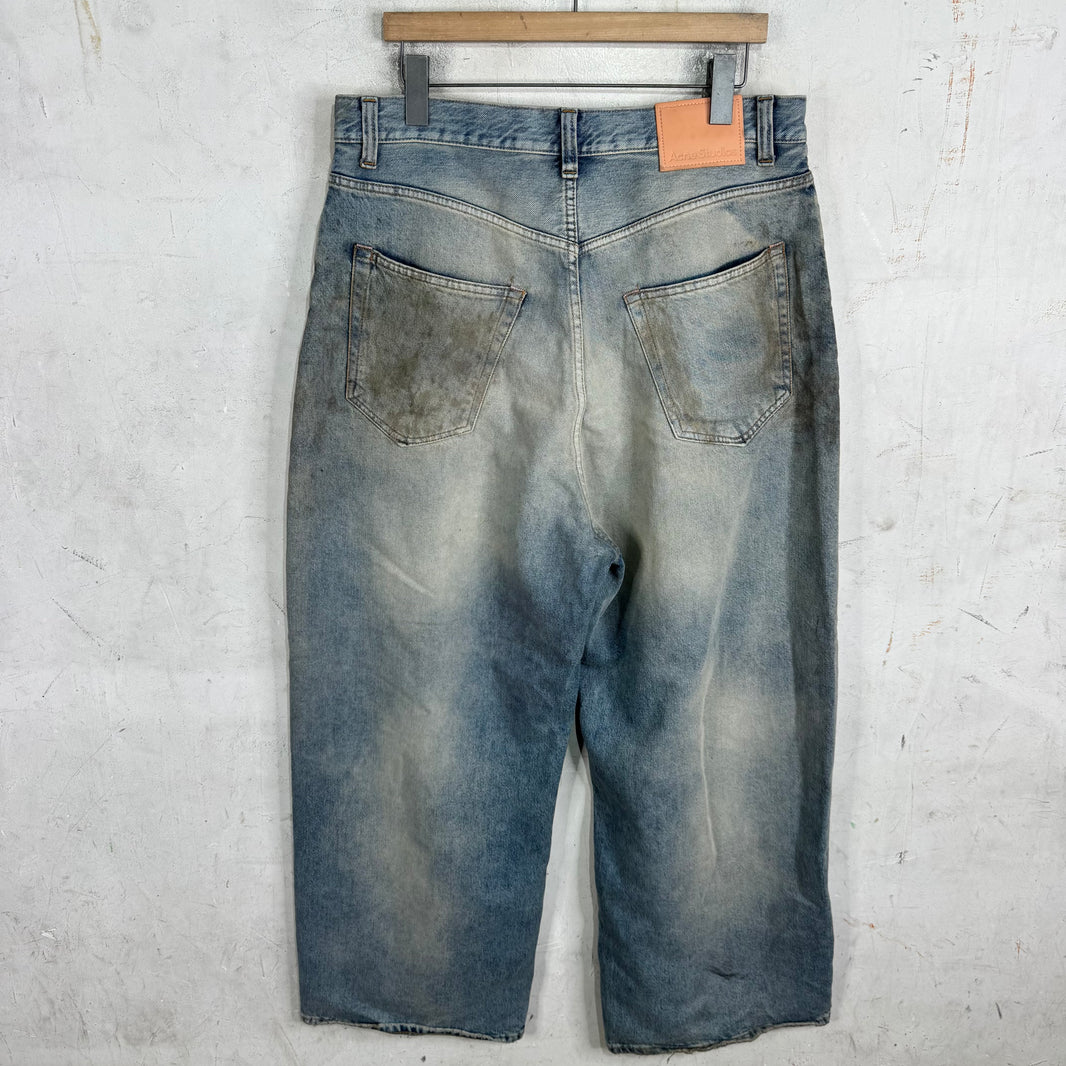 Acne Studios Wide Leg Penicillin Jeans