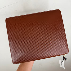 CDG Brown Clutch Bag